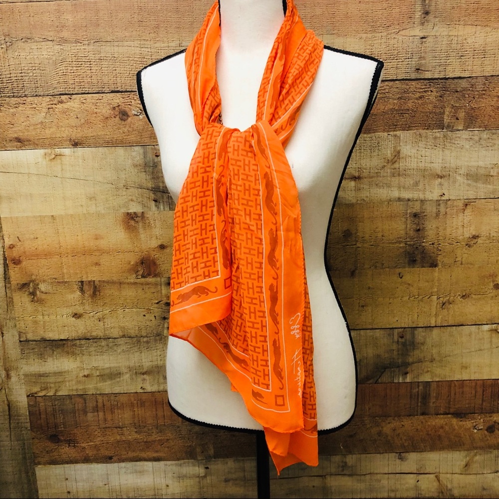 Effy Hematian Scarf - Orange